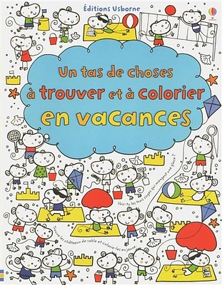 Un tas de choses à trouver et à colorier... en vacances