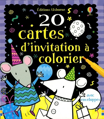 20 cartons d'invitation