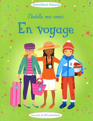 J'habille mes amies: en voyage (Autocollants)