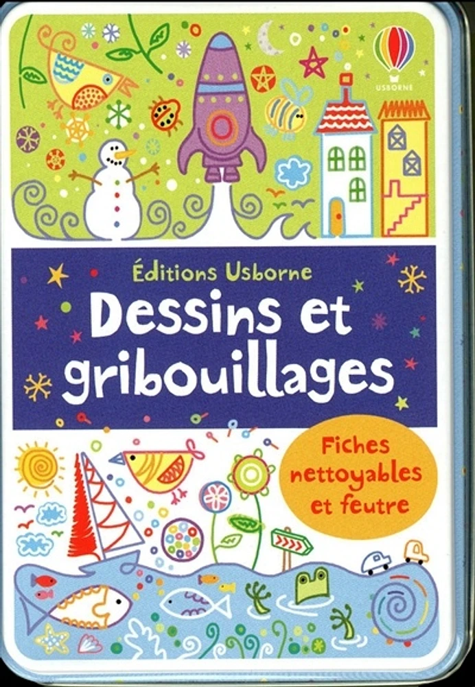 Ma boîte de fiches: dessins et gribouillages