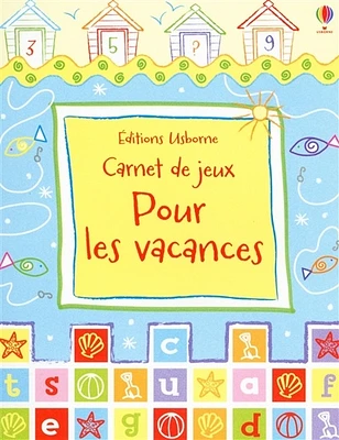 Carnet de jeux pour les vacances