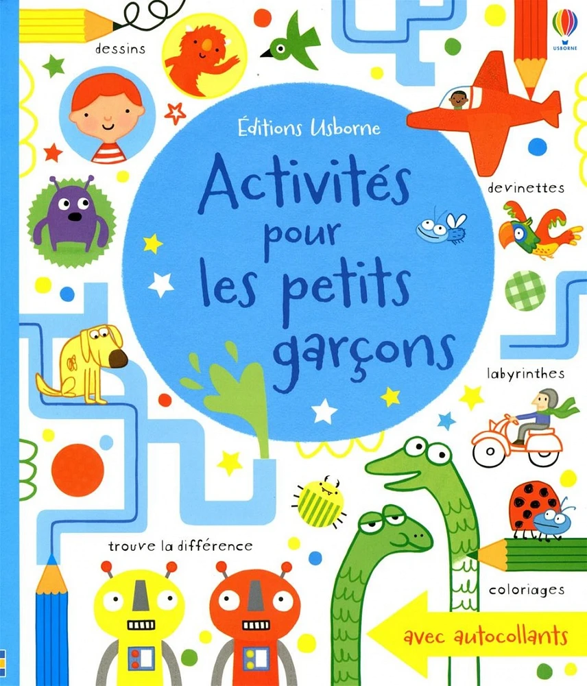 Activités pour les petits garçons