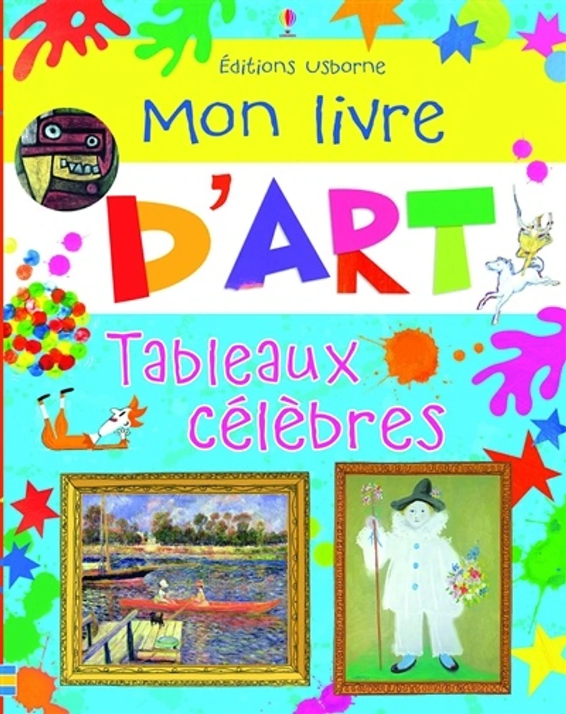 Mon livre d'art: tableaux célèbres