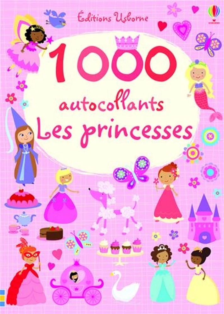 1.000 autocollants: Les princesses