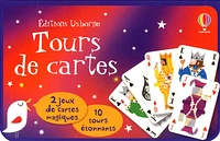 Tours de cartes: 2 jeux de cartes magiques, 10 tours étonnants