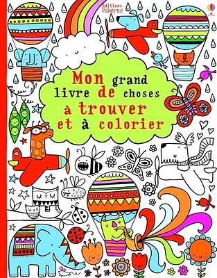 Mon grand livre de choses à trouver et à colorier