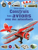 Construis tes avions avec des autocollants