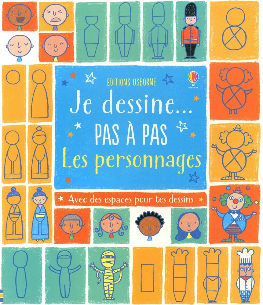 Je dessine pas à pas les personnages