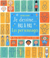 Je dessine pas à pas les personnages