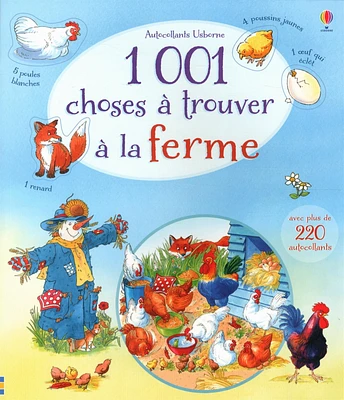 1.001 choses à trouver à la ferme. Avec autocollants