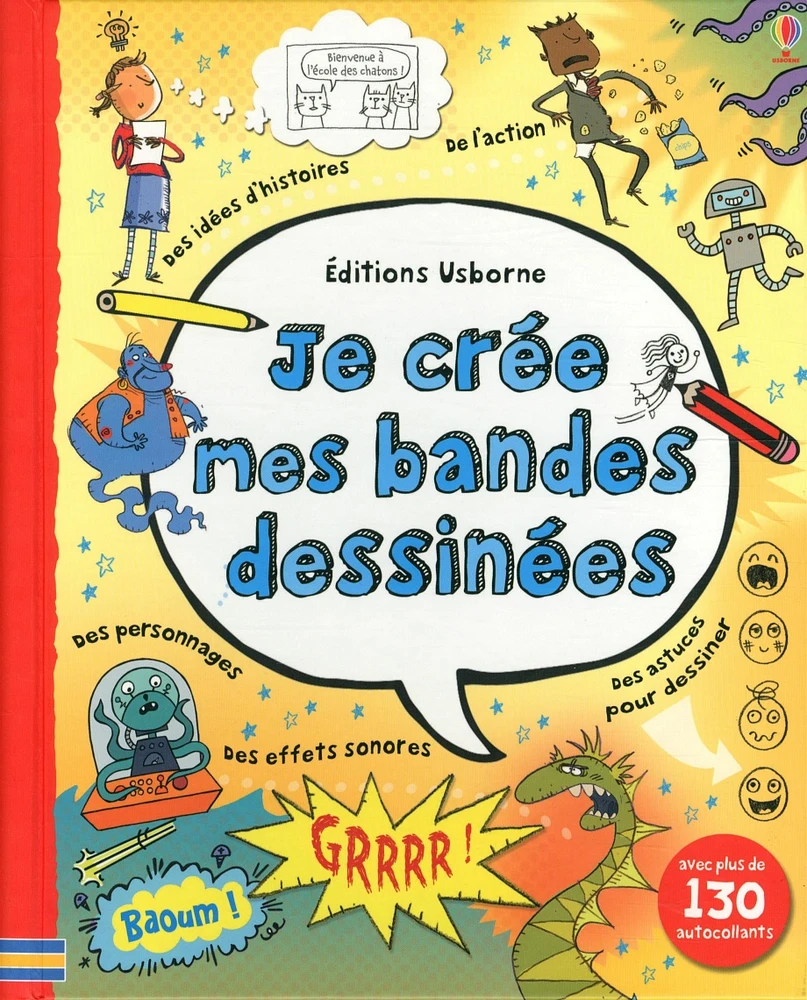 Je crée mes bandes dessinées