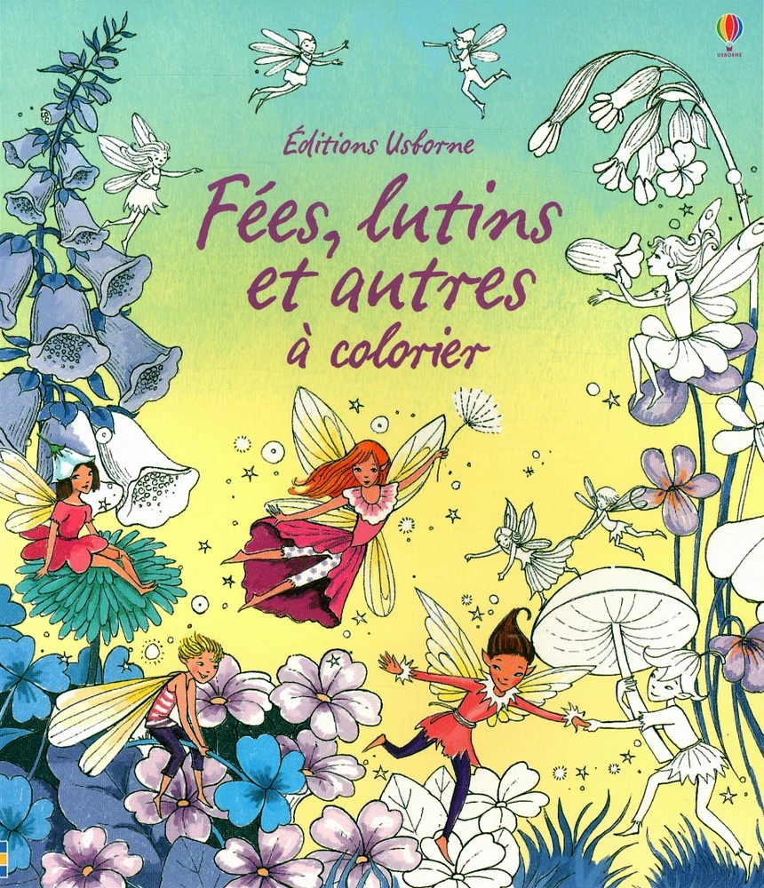 Fées, lutins et autres à colorier