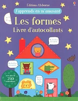 Les formes.Livre d'autocollants