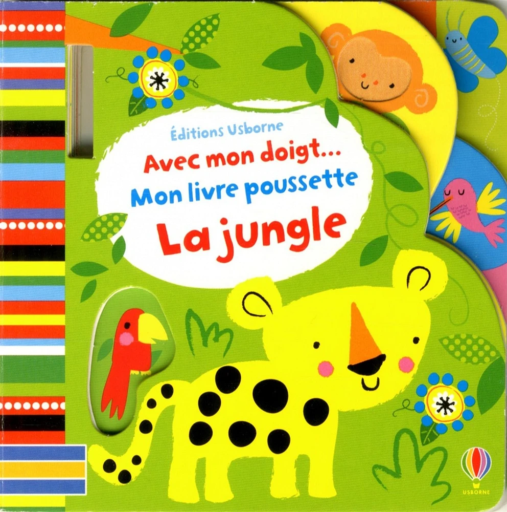 La jungle : Mon livre poussette