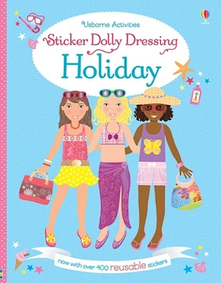 Sticker Dolly Dressing On Holiday