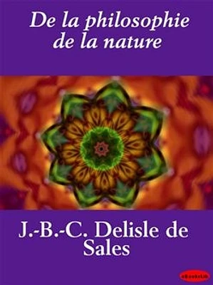 De la philosophie de la nature