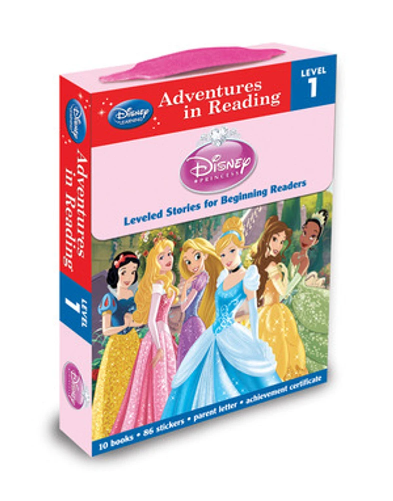 Disney Princess Reading Adventures Disney Princess Level 1 Boxed Set