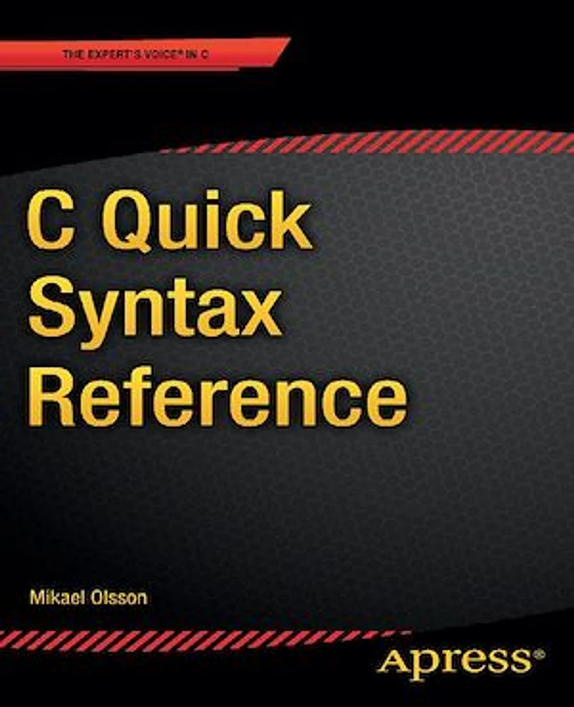 C Quick Syntax Reference