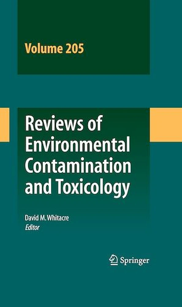 Reviews of Environmental Contamination and Toxicology Volume