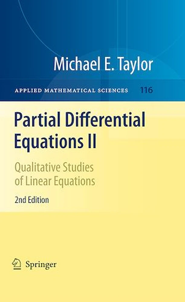 Partial Differential Equations II