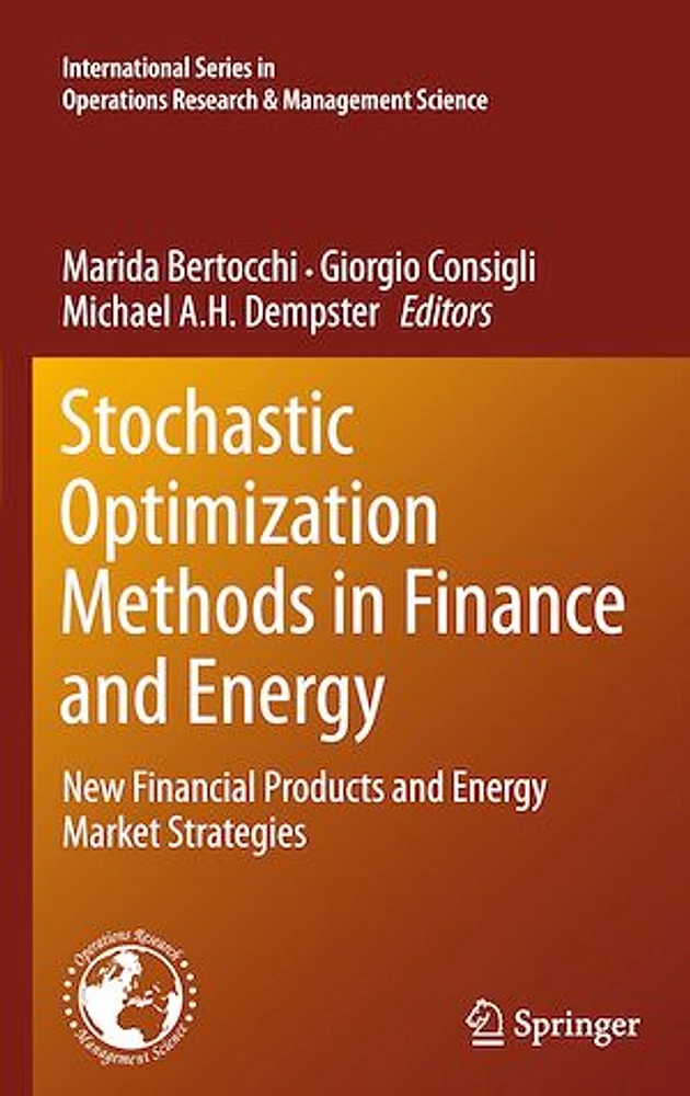 Stochastic Optimization Methods in Finance and Energy