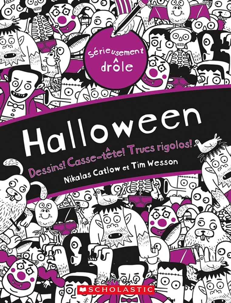 Halloween: Dessins! Casse-tête et trucs rigolos!