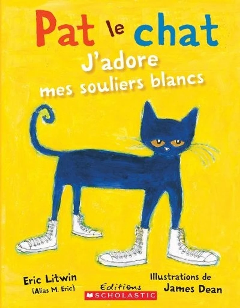 Pat le chat. J'adore mes souliers blancs