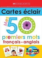 Mes 50 premiers mots français-anglais : cartes éclair