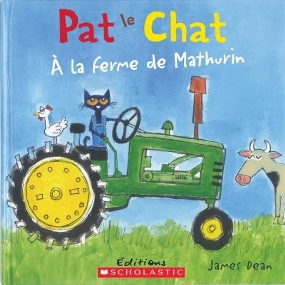 Pat le chat. À la ferme de Mathurin