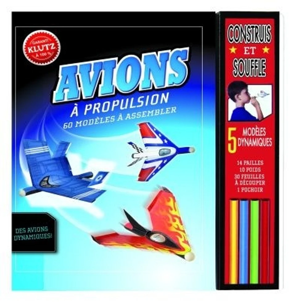 Avions à propulsion: 60 modèles à assembler