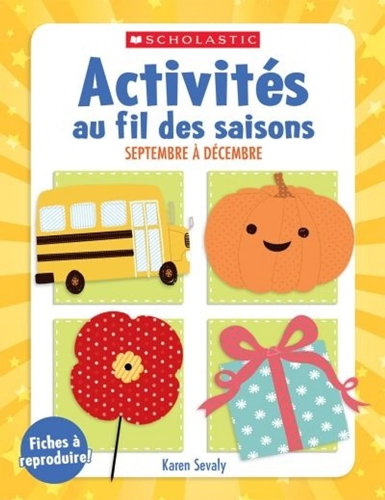 Activités au fil des saisons, septembre à décembre : fiches à rep