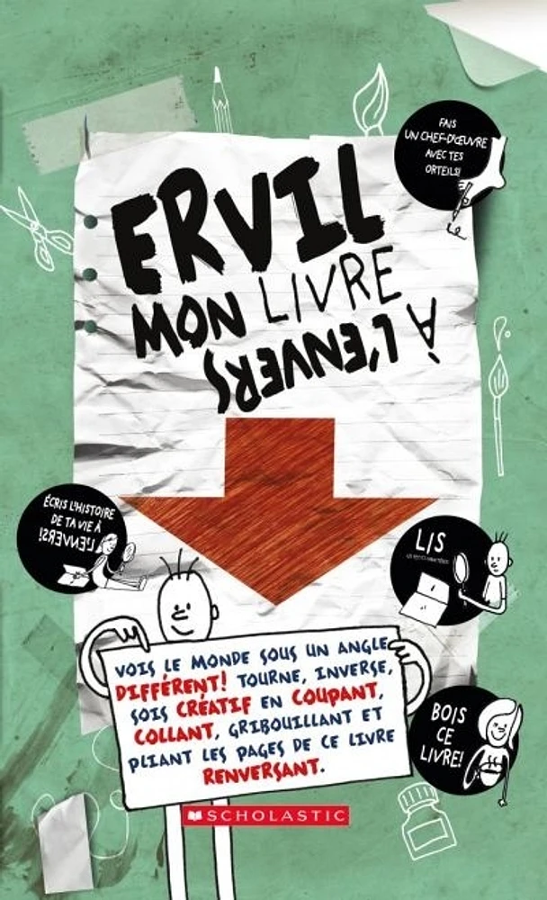 ERVIL, mon livre à l'envers