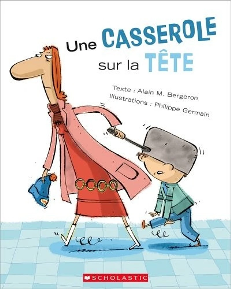 Une casserole sur la tête