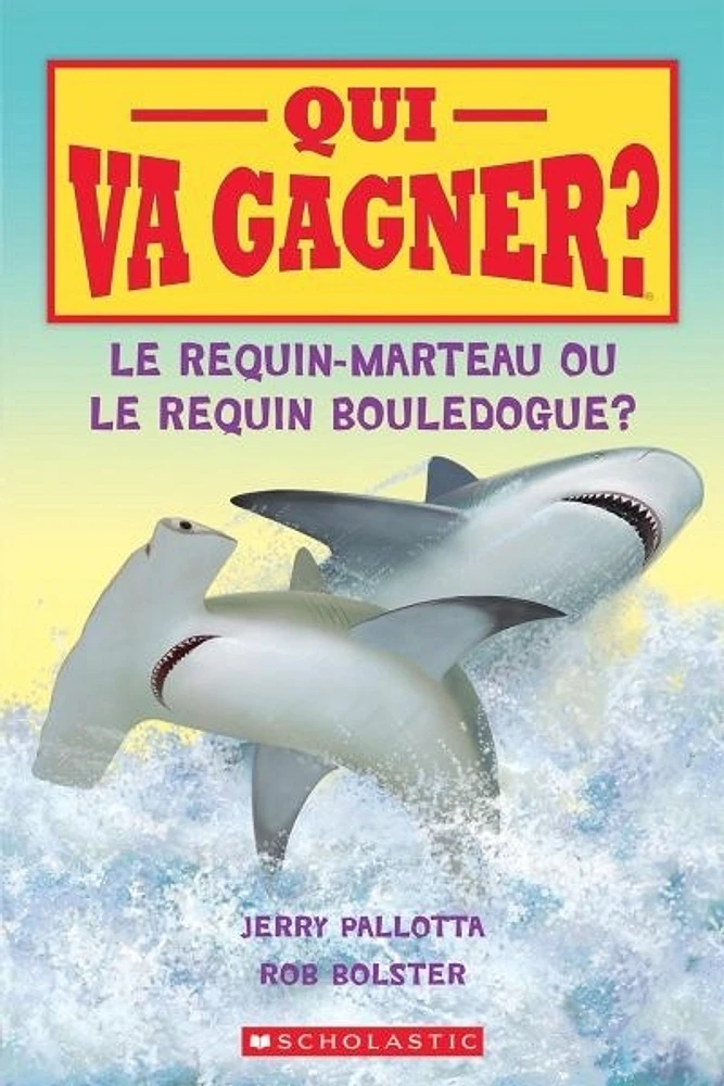 Qui va gagner? Le requin-marteau ou le requin bouledogue?