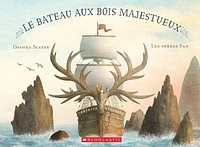 Le bateau aux bois majestueux