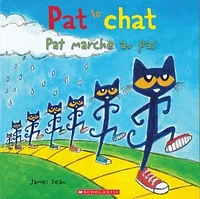 Pat le chat. Pat défile au pas