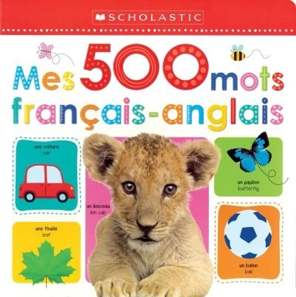 Mes 500 mots français-anglais