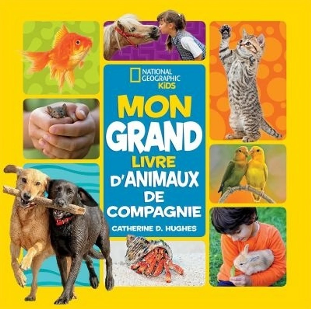 Mon grand livre d'animaux de compagnie