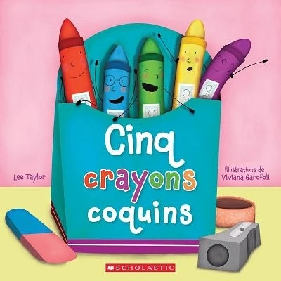 Cinq crayons coquins