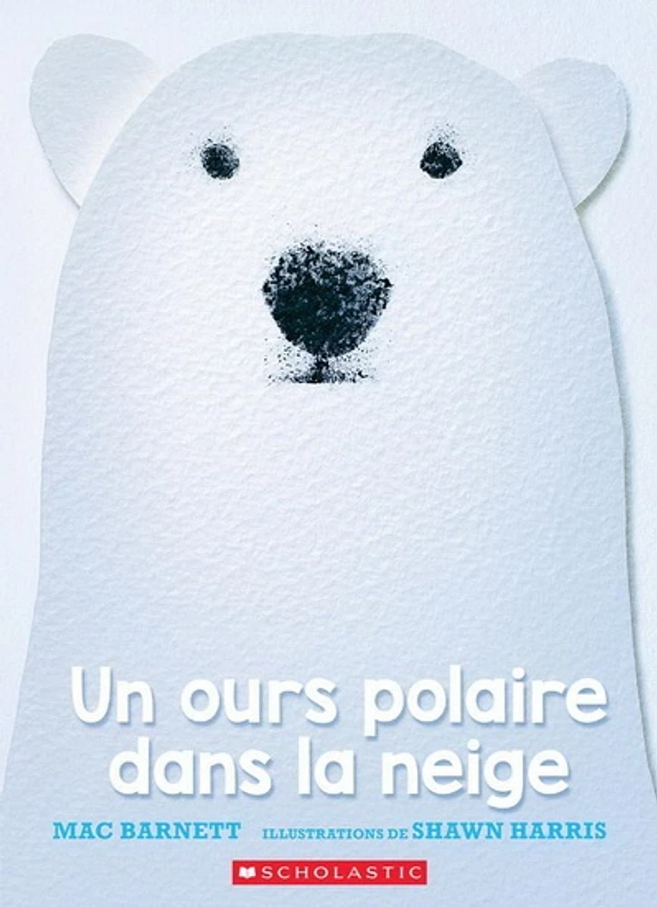 Un ours polaire dans la neige