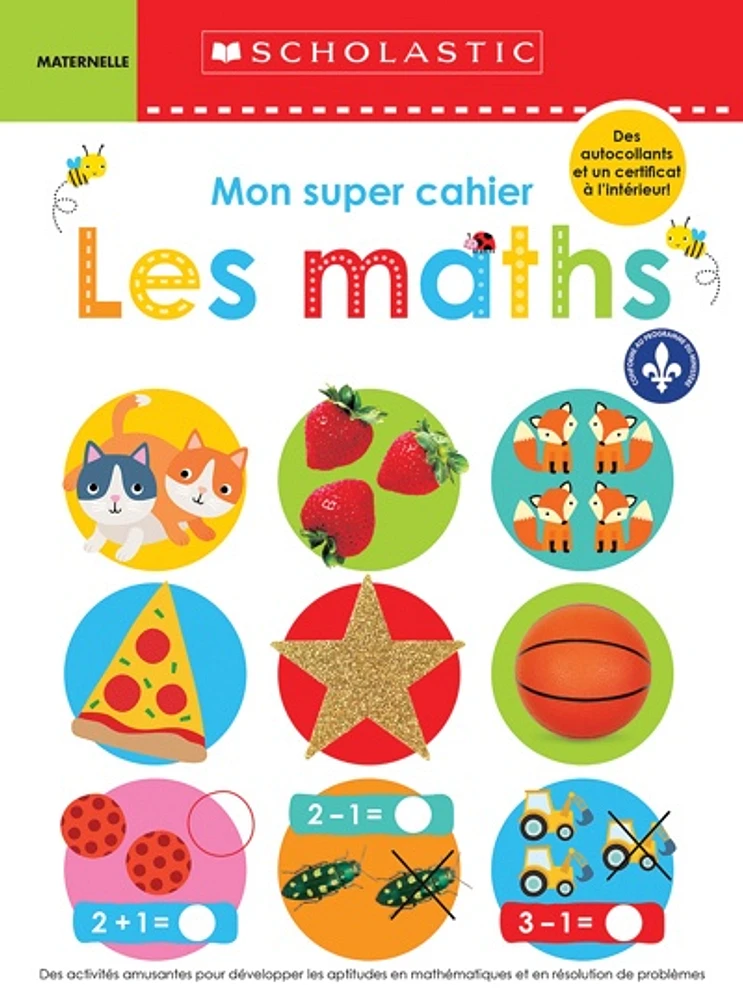 Mon super cahier : Les maths