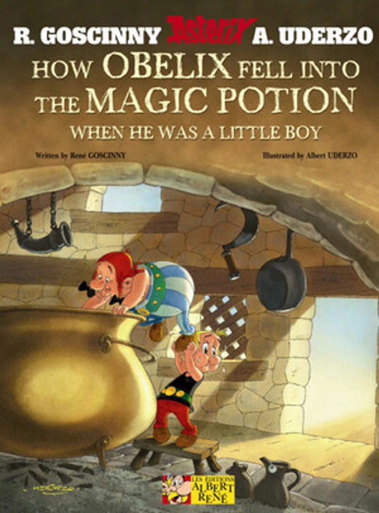 How Obelix Fell into the Magic Potion