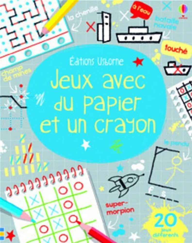 Jeux avec du papier et un crayon