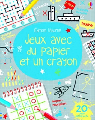 Jeux avec du papier et un crayon