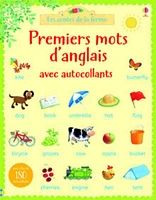 Premiers mots d'anglais avec autocollants