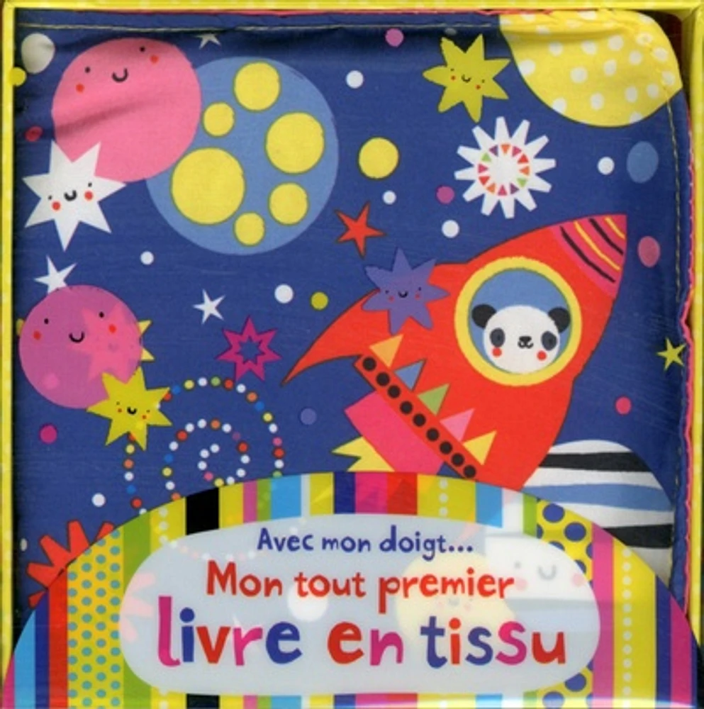 Mon tout premier livre en tissu, bleu