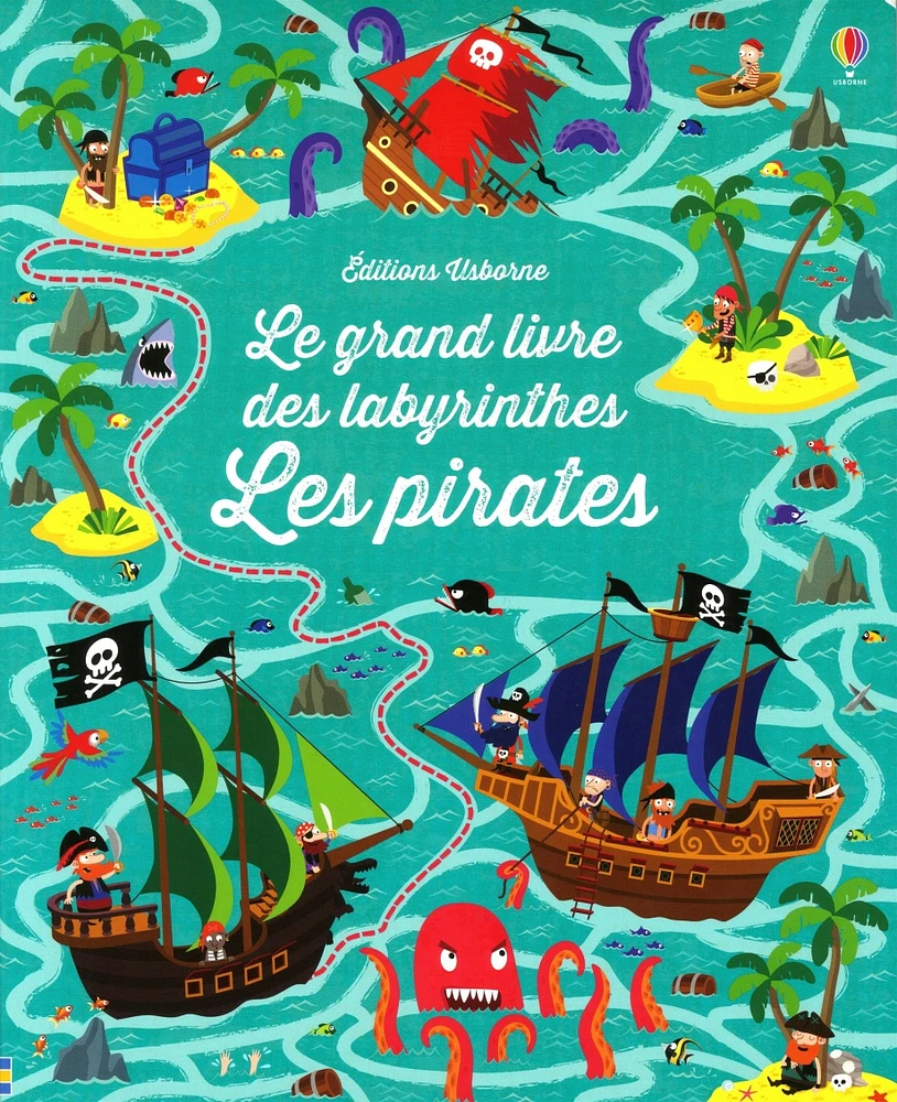 Le grand livre des labyrinthes. Les pirates