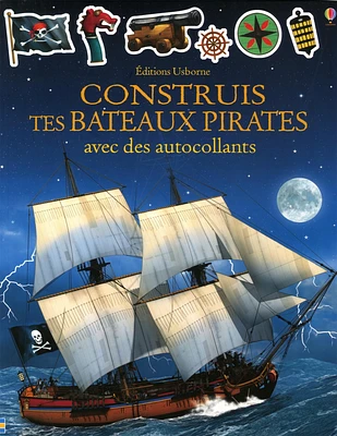 Construis tes bateaux pirates avec des autocollants