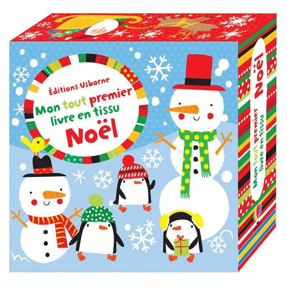 Noël : mon tout premier livre en tissu