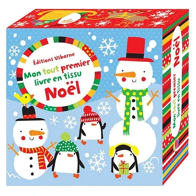 Noël : mon tout premier livre en tissu